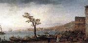 VERNET, Claude-Joseph View of Naples uit Spain oil painting artist